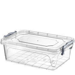 HOBBY LIFE Plastová dóza klipové uzatváranie obdĺžníková 36,5x24x12 cm 6 L HOBBY LIFE Plastová dóza klipové uzatváranie obdĺžníková 36,5x24x12 cm 6 L