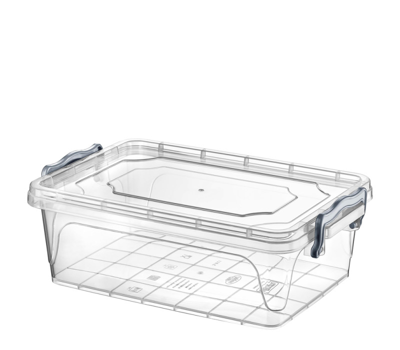 HOBBY LIFE Plastová dóza klipové uzatváranie obdĺžníková 36,5x24x12 cm 6 L HOBBY LIFE Plastová dóza klipové uzatváranie obdĺžníková 36,5x24x12 cm 6 L