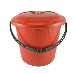 Plastové vedro s vrchnákom Ø21x21 cm 5 L Plastové vedro s vrchnákom Ø21x21 cm 5 L