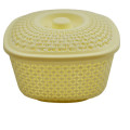 Košík plastový s vekom UFO 20x20x12 cm Košík plastový s vekom UFO 20x20x12 cm