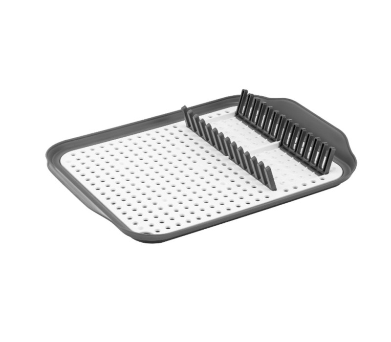 HOBBY LIFE Plastový odkvapkávač riadu obdĺžníkový 42x30 cm