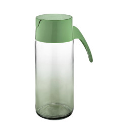 Sklenená dóza okrúhla GREEN na olej/ocot 18,5x,5 cm 0,5 L Sklenená dóza okrúhla GREEN na olej/ocot 18,5x,5 cm 0,5 L