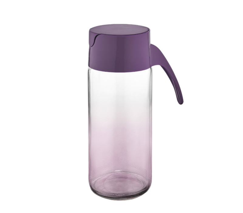 Sklenená dóza okrúhla PURPUR na olej/ocot 18,5x,5 cm 0,5 L Sklenená dóza okrúhla PURPUR na olej/ocot 18,5x,5 cm 0,5 L
