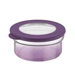 Sklenená dóza okrúhla PURPUR Ø12x6 cm 0,415 L Sklenená dóza okrúhla PURPUR Ø12x6 cm 0,415 L