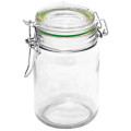 Sklenená dóza patentový uzáver BYLINKA 11,5x6,5 cm 0,3 L Sklenená dóza patentový uzáver BYLINKA 11,5x6,5 cm 0,3 L