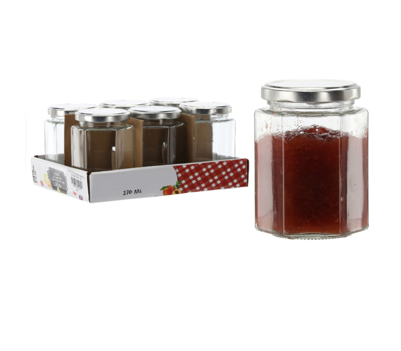 Sklenená dózička CHILLI 4,3x5 cm 0,27 L Sklenená dózička CHILLI 4,3x5 cm 0,27 L