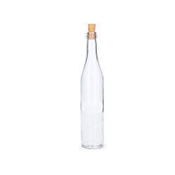 Fľaša sklenená SUVENIR s korkom 30x6 cm 0,5 L Fľaša sklenená SUVENIR s korkom 30x6 cm 0,5 L