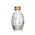 Fľaša sklenená GRANAT šrobovací uzáver 10,8x5,8 cm 0,1 L Fľaša sklenená GRANAT šrobovací uzáver 10,8x5,8 cm 0,1 L