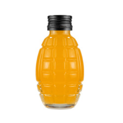 Fľaša sklenená GRANAT šrobovací uzáver 10,8x5,8 cm 0,1 L Fľaša sklenená GRANAT šrobovací uzáver 10,8x5,8 cm 0,1 L