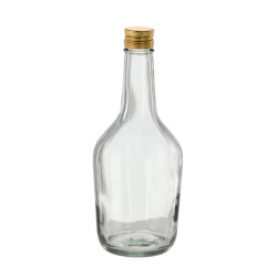 COGNAC Fľaša sklenená 0,5 L uzáver