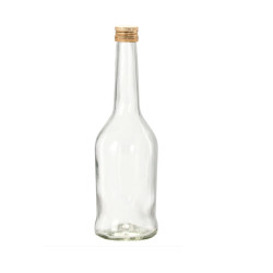 Fľaša sklenená NAPOLEON šrobovací vrchnák 0,5 L Fľaša sklenená NAPOLEON šrobovací vrchnák 0,5 L