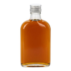 Fľaša sklenená PLOSKAČKA 15x6,8x 3,5 cm 0,2 L Fľaša sklenená PLOSKAČKA 15x6,8x 3,5 cm 0,2 L