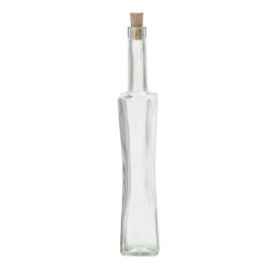 GRAN QUADRO Fľaša sklenená 0,5 L korok