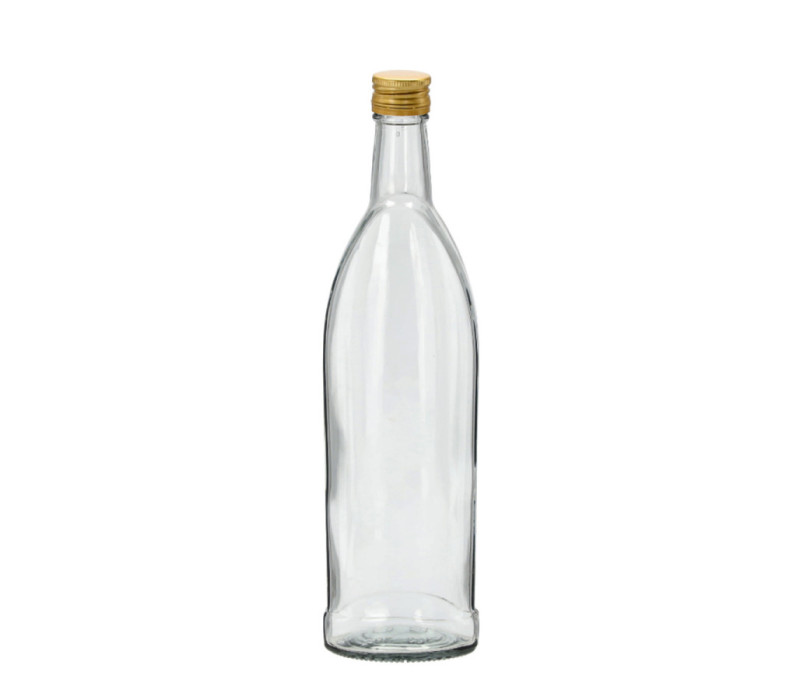 Fľaša sklenená LEPESTOK uzáver 28,5x7,5x5,5 cm 0,5 L Fľaša sklenená LEPESTOK uzáver 28,5x7,5x5,5 cm 0,5 L