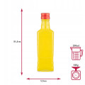 Fľaša sklenená MOSKVA na alkohol so šrobovacím uzáverom 20,5x5 cm 0,25 L Fľaša sklenená MOSKVA na alkohol so šrobovacím uzáverom 20,5x5 cm 0,25 L