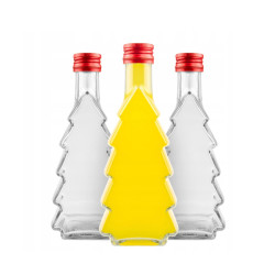 Fľaša sklenená STROMČEK 21,5x7,7x3,5 cm 0,2 L Fľaša sklenená STROMČEK 21,5x7,7x3,5 cm 0,2 L