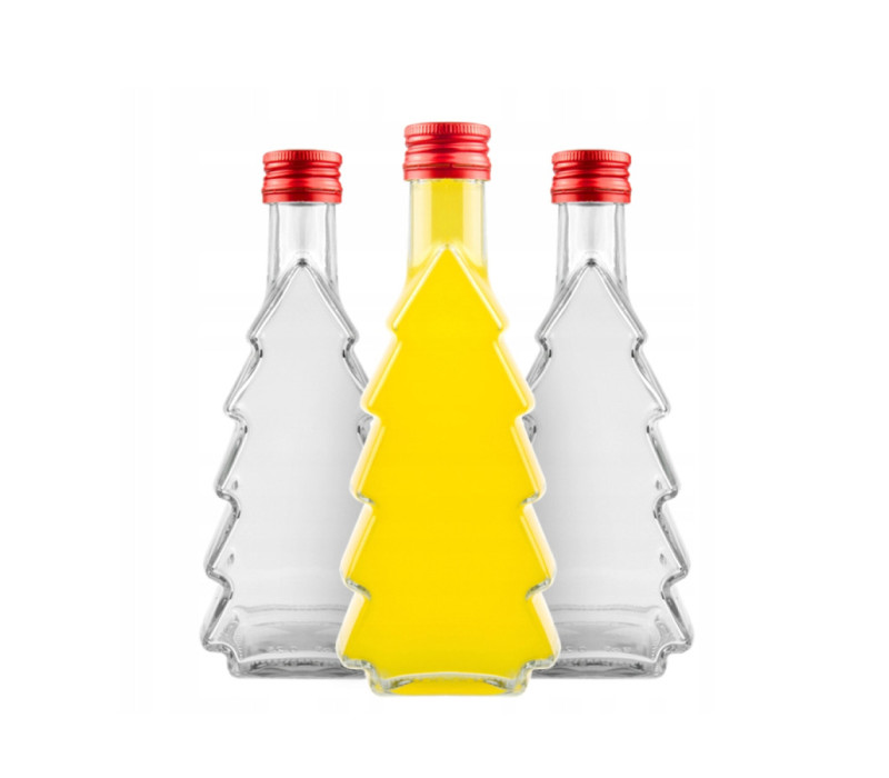 Fľaša sklenená STROMČEK 21,5x7,7x3,5 cm 0,2 L Fľaša sklenená STROMČEK 21,5x7,7x3,5 cm 0,2 L