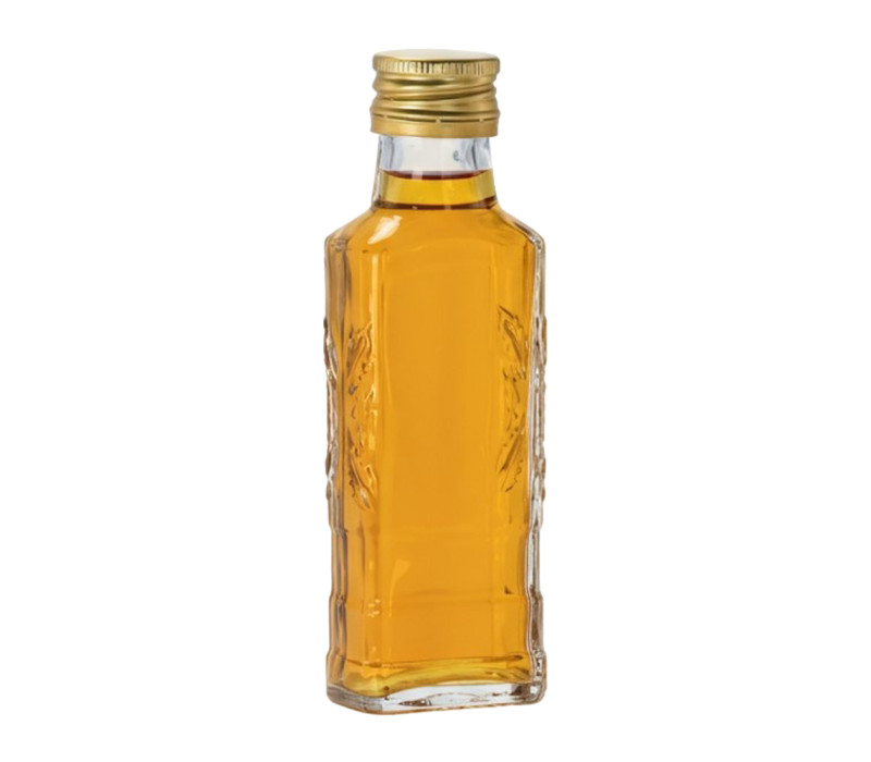 Fľaša sklenená MOSKVA 14,7x4,7x3,1 cm 0,1 L Fľaša sklenená MOSKVA 14,7x4,7x3,1 cm 0,1 L