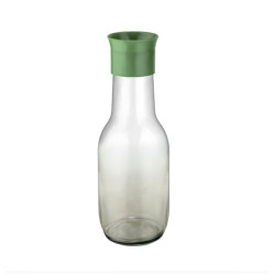 Sklenená dóza okrúhla GREEN Ø8x27 cm 1 L Sklenená dóza okrúhla GREEN Ø8x27 cm 1 L
