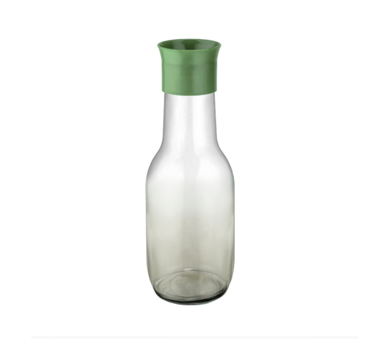 Sklenená dóza okrúhla GREEN Ø8x27 cm 1 L Sklenená dóza okrúhla GREEN Ø8x27 cm 1 L