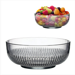 LAV Sklenená miska okrúhla Ø19,7x7,6 cm 1500ml LAV Sklenená miska okrúhla Ø19,7x7,6 cm 1500ml