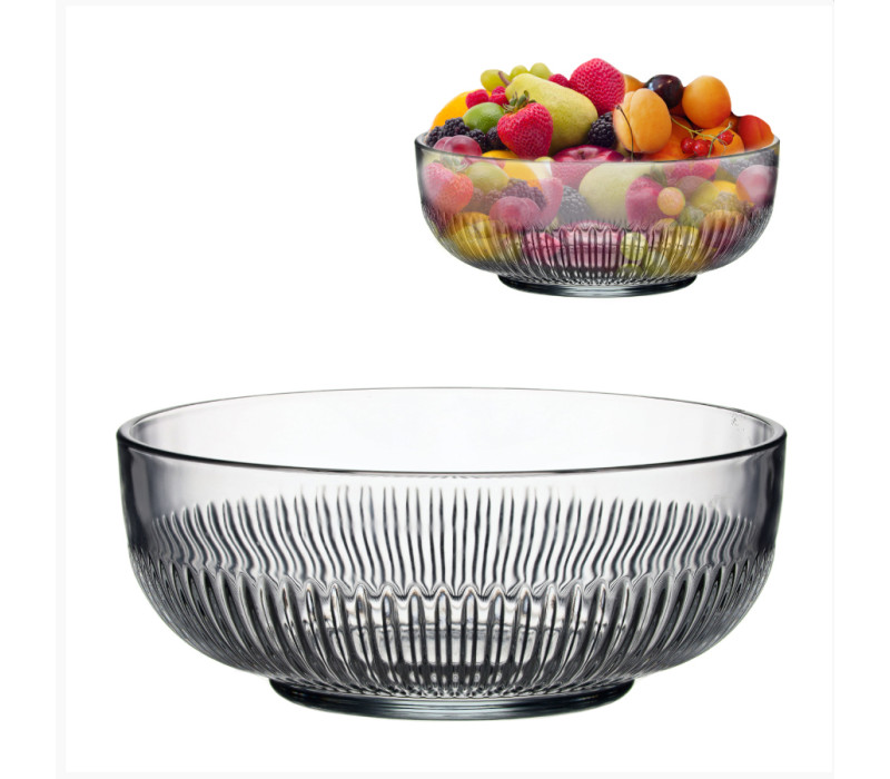 LAV Sklenená miska okrúhla Ø19,7x7,6 cm 1500ml LAV Sklenená miska okrúhla Ø19,7x7,6 cm 1500ml