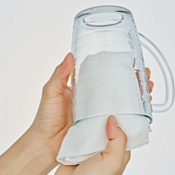 Glasslock Sklenený pohár s uškom 8x11 cm 0,35 L Glasslock Sklenený pohár s uškom 8x11 cm 0,35 L