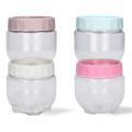 HOBBY LIFE Plastová dóza okrúhla stohovacia závit 9x9 cm 0,5 L HOBBY LIFE Plastová dóza okrúhla stohovacia závit 9x9 cm 0,5 L