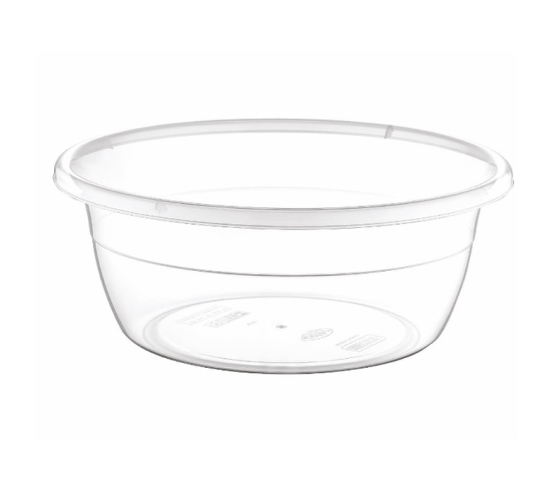 HOBBY LIFE Plastová miska transparentná okrúhla Ø32x12,9 cm 7 L HOBBY LIFE Plastová miska transparentná okrúhla Ø32x12,9 cm 7 L