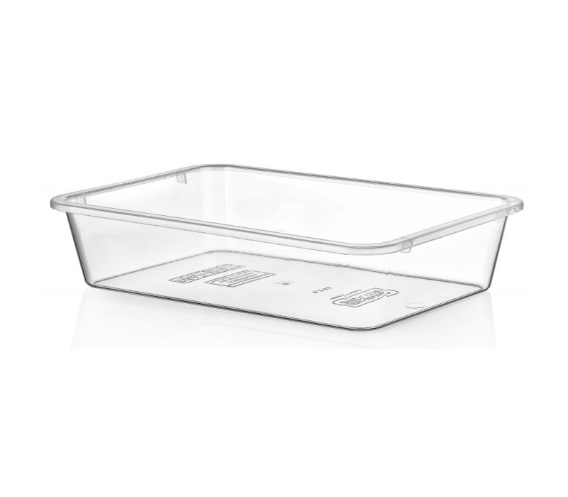 HOBBY LIFE Plastová miska transparentná obdĺžníková 21x30,5x6,3 cm 3 L