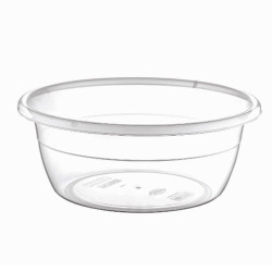 HOBBY LIFE Plastová miska transparentná okrúhla Ø24x9,3 cm 2,5 L HOBBY LIFE Plastová miska transparentná okrúhla Ø24x9,3 cm 2,5 L