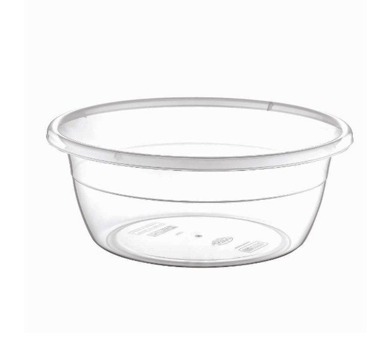 HOBBY LIFE Plastová miska transparentná okrúhla Ø24x9,3 cm 2,5 L HOBBY LIFE Plastová miska transparentná okrúhla Ø24x9,3 cm 2,5 L