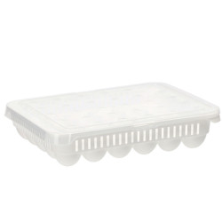 HOBBY LIFE Plastová dóza stohovacia obdĺžníková na 30 vajíčok 27,8x33,5x7,3 cm HOBBY LIFE Plastová dóza stohovacia obdĺžníková na 30 vajíčok 27,8x33,5x7,3 cm