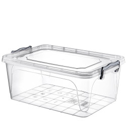 HOBBY LIFE Plastová dóza klipové uzatváranie obdĺžníková 48x33x19,5 cm 20 L HOBBY LIFE Plastová dóza klipové uzatváranie obdĺžníková 48x33x19,5 cm 20 L