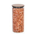 Sklenená dóza okrúhla silikónové tesnenie 22x8,2 cm 1 L Sklenená dóza okrúhla silikónové tesnenie 22x8,2 cm 1 L