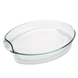 PYREX Sklenená miska jánske sklo oválna 35x24 cm 2,6 L PYREX Sklenená miska jánske sklo oválna 35x24 cm 2,6 L