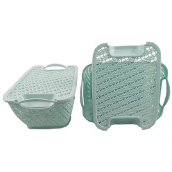 Košík plastový s vekom ZELENÁČ 23x17x11 cm Košík plastový s vekom ZELENÁČ 23x17x11 cm