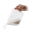 BESOP Plastová dóza na sypké potraviny transparentná 19x10x12 cm 1,5 L BESOP Plastová dóza na sypké potraviny transparentná 19x10x12 cm 1,5 L