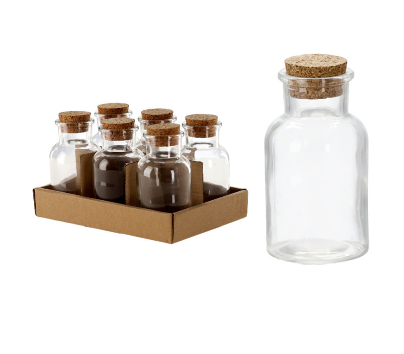 Sklenená dózička TINKTÚRA Ø10,5x6 cm 0,175 L Sklenená dózička TINKTÚRA Ø10,5x6 cm 0,175 L