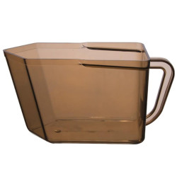BESOP Plastová dóza na sypké potraviny dymová 19x10x12 cm 1,5 L