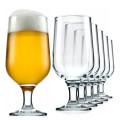 LAV Sklenený pohár BELEK na pivo 6ks 16,5x6,4 cm 0,385 L
