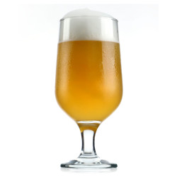 Sada sklenených pohárov na pivo 6 ks 0,385 L 16,5x6,4 cm