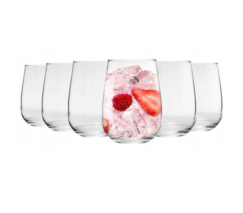 LAV Sklenený pohár GAIA na vodu 6ks 11x4 cm 0,475 L LAV Sklenený pohár GAIA na vodu 6ks 11x4 cm 0,475 L