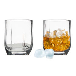 Sada sklenených pohárov na whisky 6 ks 0,32 L 9,5x7,4 cm
