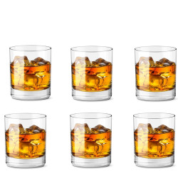 LAV Sklenený pohár WHISKEY 6ks 9,3x7,8 cm 0,32 L LAV Sklenený pohár WHISKEY 6ks 9,3x7,8 cm 0,32 L