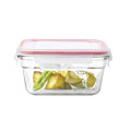 GLASSLOCK Sklenená dóza žiaruvzdorná (bez veka) 14,8x14,8x6,8 cm 0,9 L