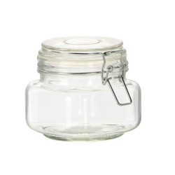 Sklenená dóza patentový uzáver PUK 10x10 cm 0,5 L Sklenená dóza patentový uzáver PUK 10x10 cm 0,5 L