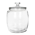 Sklenená dóza okrúhla sklenené veko 19,5x15 cm 2 L Sklenená dóza okrúhla sklenené veko 19,5x15 cm 2 L