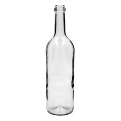 Fľaša na víno 0,75 L 31x7 cm