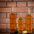 Fľaša sklenená WHISKEY 26x6,6 cm 0,25 L